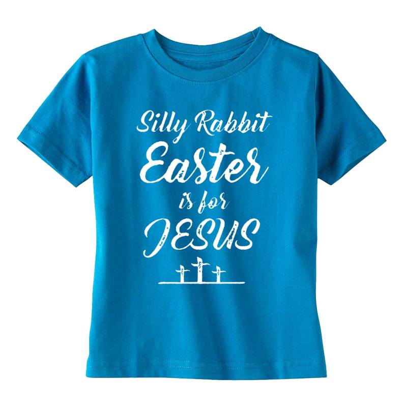 Jugend T-Shirt Silly Rabbit Ostern Ist Für Jesus Auferstehung Auferstanden Sonntag Frühling Christliche Kirche Kinder Crewneck von XtraFlyApparel