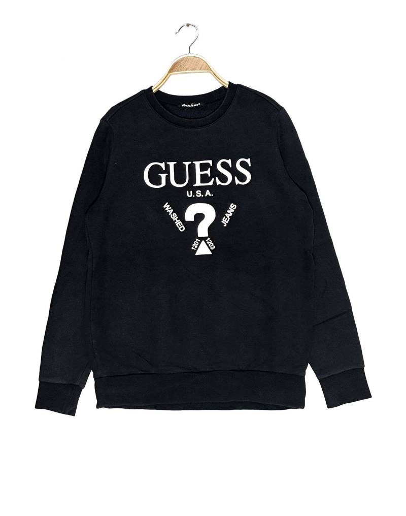 Guess Jeans Sweatshirt Big Logo Print Farbe Schwarz Guess Jeans Sweatshirt Big Logo Print Farbe Schwarz von XtraTopStore