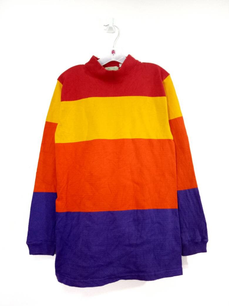 Jahrgang Davidstich Long Island Ny Multi Farbe Shirt/Montauk Retro-stil Shirt Turtleneck M Größe Jahrgang Davidstich Long Island Ny Multi Farbe Shirt/Montauk Retro-stil Shirt Turtleneck M Größe von XtraTopStore