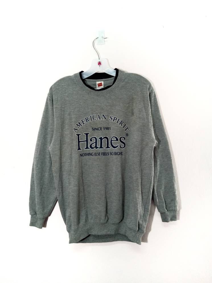 Jahrgang Hanes Amarican Geist Sweatshirt Crewneck Pullover Jahrgang Hanes Amarican Geist Sweatshirt Crewneck Pullover von XtraTopStore