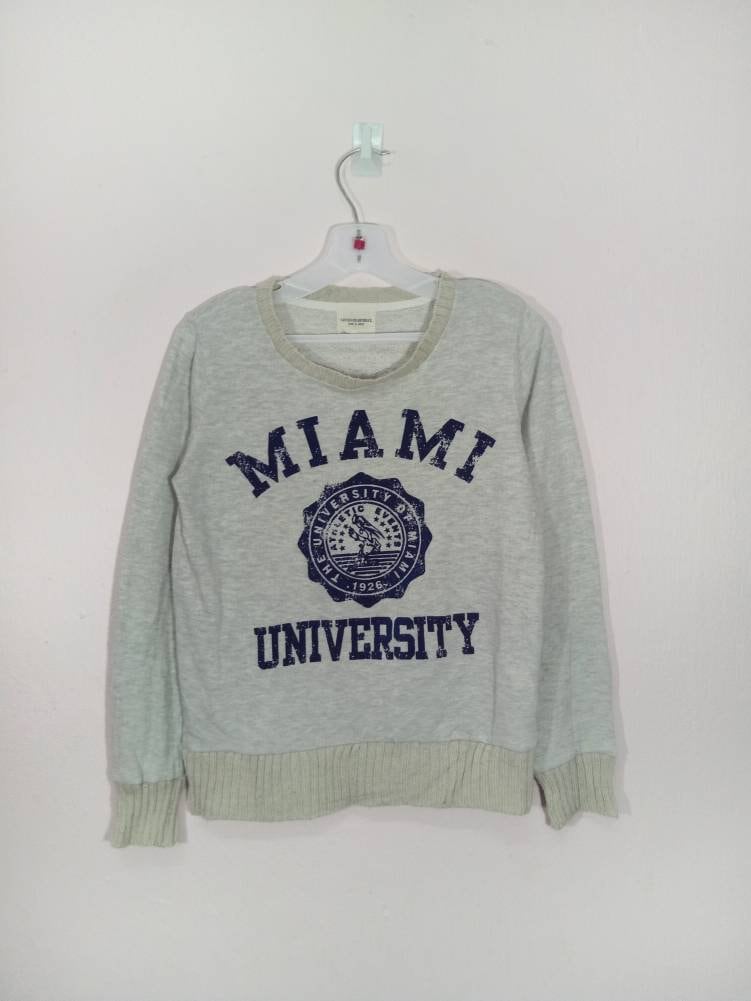 Jahrgang Miami University Sweatshirt Crewneck Pullover Jahrgang Miami University Sweatshirt Crewneck Pullover von XtraTopStore