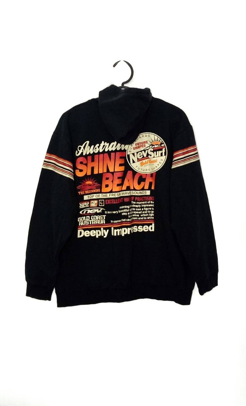 Jahrgang Nev Surf Australien Shine Beach Sweatshirt Hoodie 3L Größe von XtraTopStore