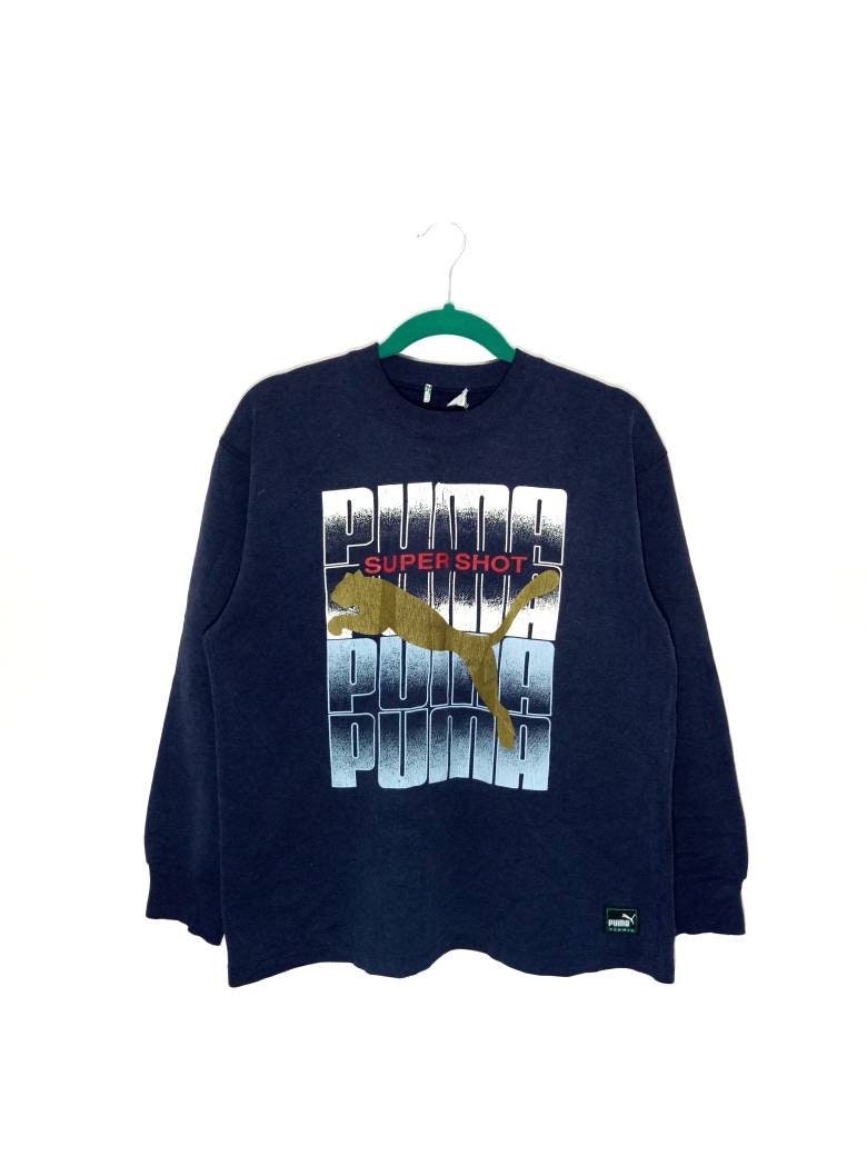 Jahrgang Puma Supershot Sweatshirt Big Logo Crewneck Größe 160 Jahrgang Puma Supershot Sweatshirt Big Logo Crewneck Größe 160 von XtraTopStore