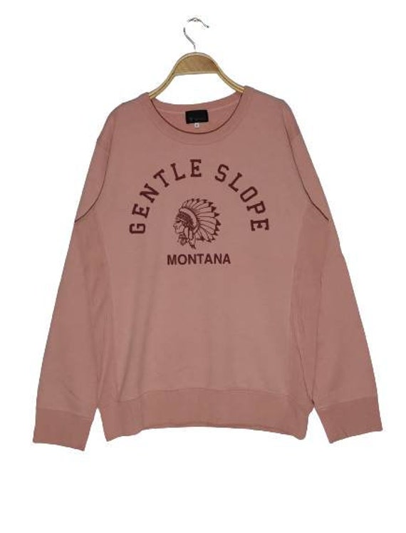 Jahrgang Takeo Kikuchi Sanfte Slope Montana Sweatshirt Crewneck von XtraTopStore