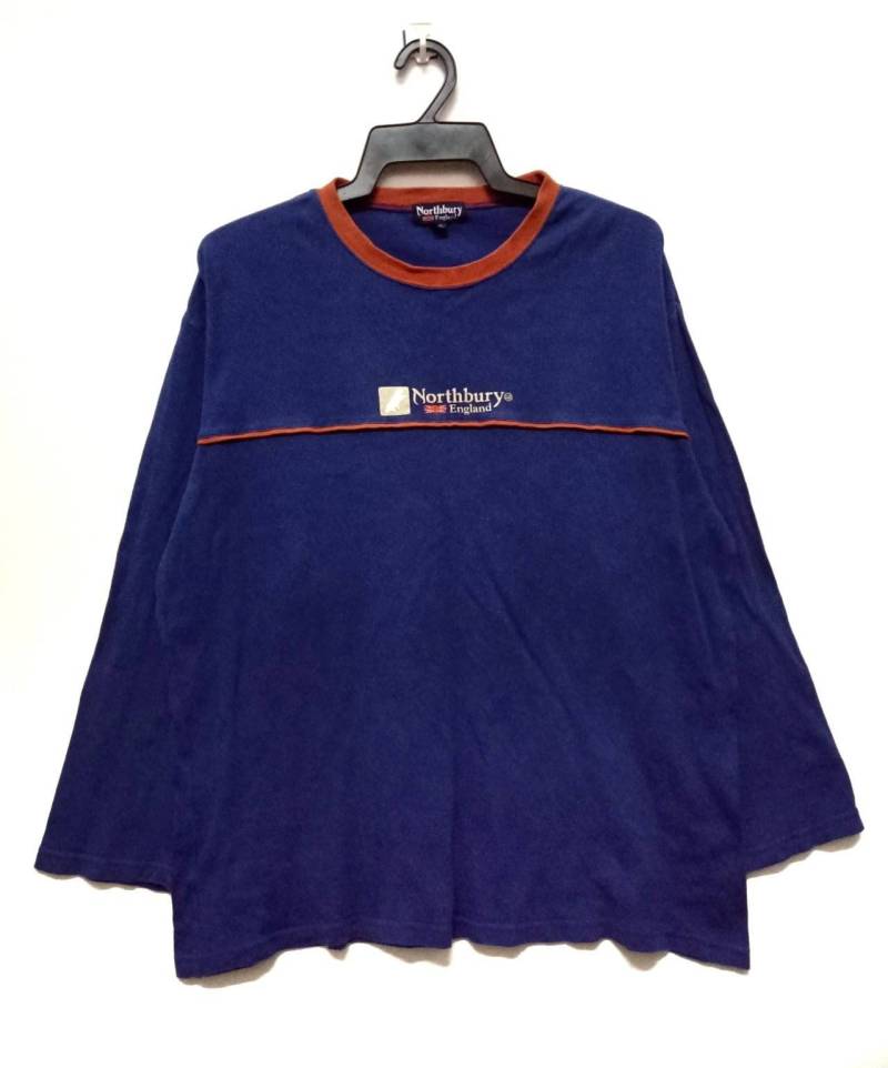 Northbury England Shirt Langarm Crewneck Ringer Pullover Ll Größe Northbury England Shirt Langarm Crewneck Ringer Pullover Ll Größe von XtraTopStore
