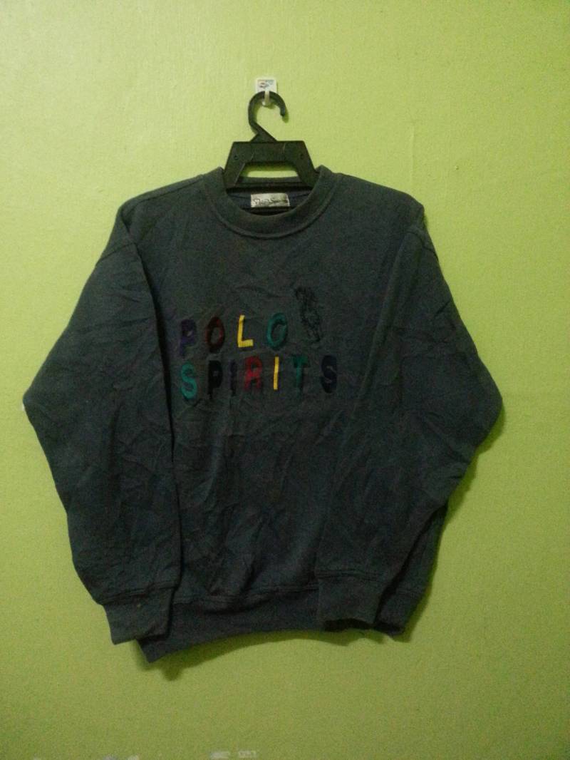 Polo Spirit Big Spellout Mehrfarbige Sweatshirt Crewneck M Größe Polo Spirit Big Spellout Mehrfarbige Sweatshirt Crewneck M Größe von XtraTopStore