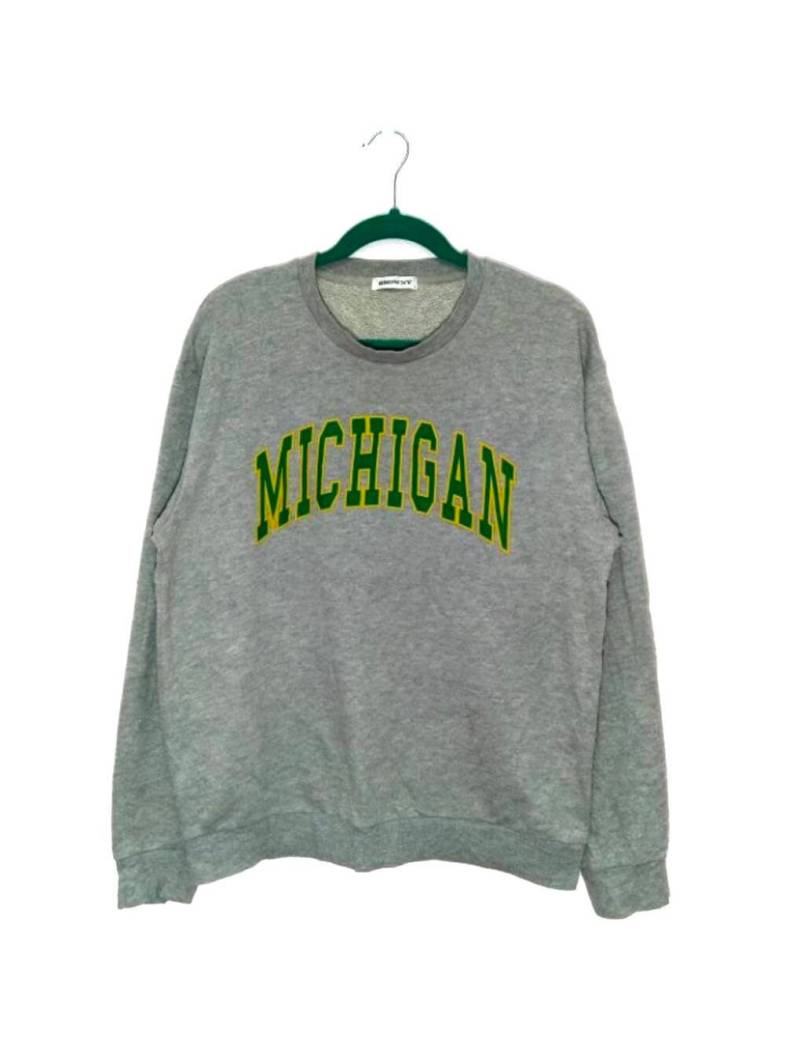 Sweathirt Michigan Gedruckt Spellout Crewneck Schöne Zustand Sweathirt Michigan Gedruckt Spellout Crewneck Schöne Zustand von XtraTopStore