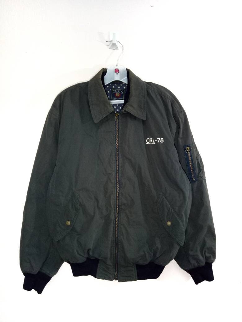 Vintage Chaps Ralph Lauren Flugjacke/Ralph Bomberjacke Vintage Chaps Ralph Lauren Flugjacke/Ralph Bomberjacke von XtraTopStore