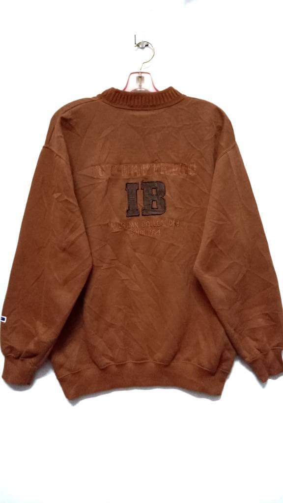 Vintage Ivy-Brothers Sweatshirt Großes Logo Bestickt Pullover L Größe Vintage Ivy-Brothers Sweatshirt Großes Logo Bestickt Pullover L Größe von XtraTopStore