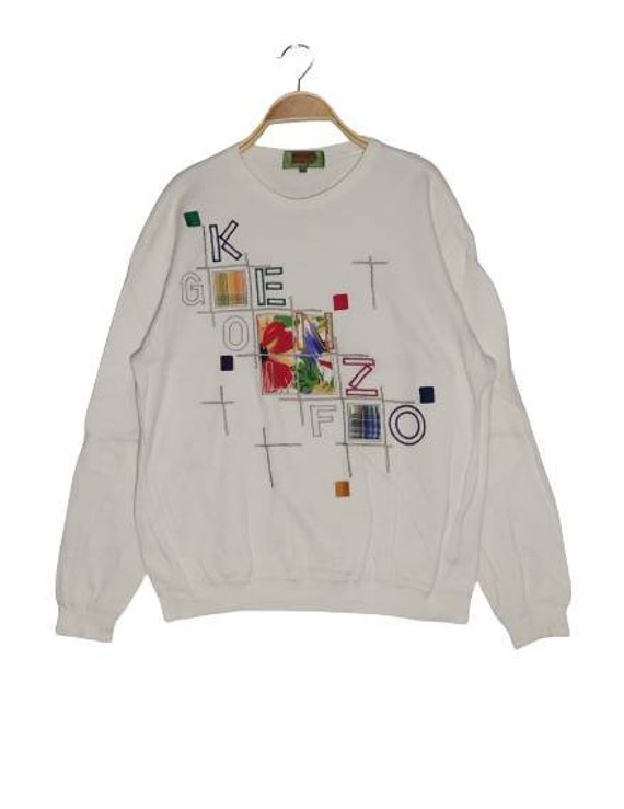 Vintage Kenzo Golf Sweatshirt Stickerei Spellout Crewneck Jumper Vintage Kenzo Golf Sweatshirt Stickerei Spellout Crewneck Jumper von XtraTopStore