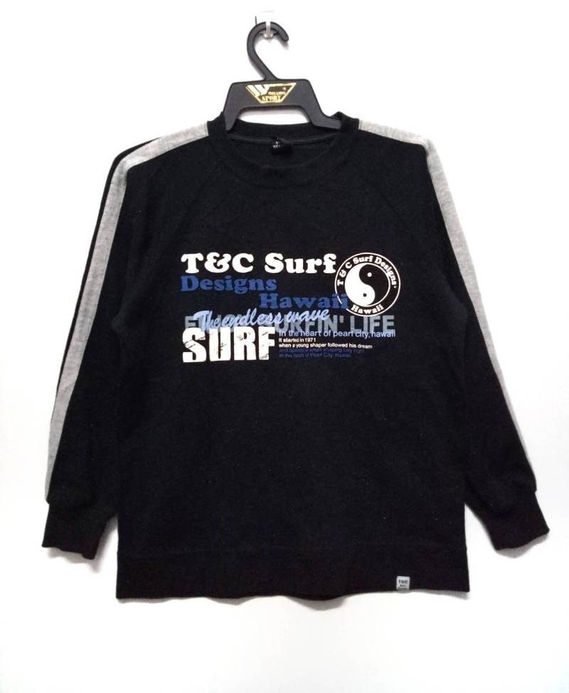 Vintage T&c Surf Design Hawaii Sweatshirt Crewneck Pullover Vintage T&c Surf Design Hawaii Sweatshirt Crewneck Pullover von XtraTopStore