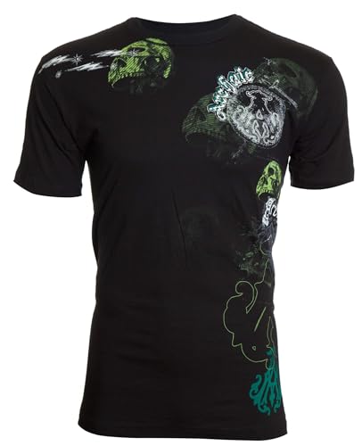 Archaic by Affliction Herren T-Shirt Floating, Schwarz, L Archaic by Affliction Herren T-Shirt Floating, Schwarz, L von Xtreme Couture