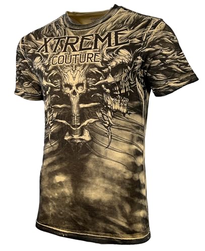 Xtreme Couture by Affliction Herren T-Shirt Charred Remains, Hellbraun, 4X-Groß Xtreme Couture by Affliction Herren T-Shirt Charred Remains, Hellbraun, 4X-Groß von Xtreme Couture