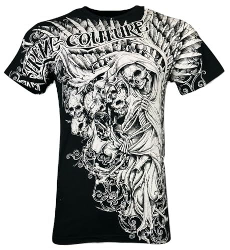 Xtreme Couture by Affliction Herren T-Shirt Nemesis, Schwarz, 4X-Groß von Xtreme Couture