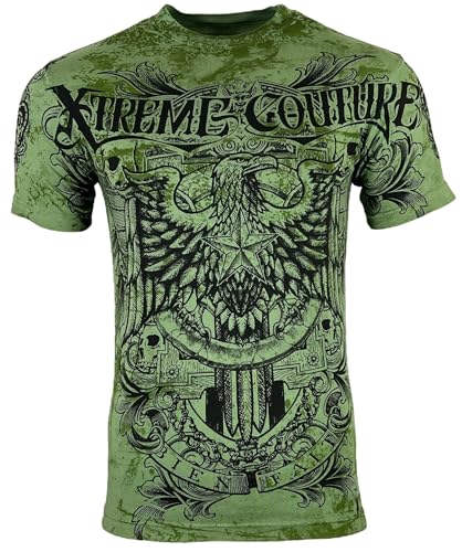 Xtreme Couture by Affliction Herren T-Shirt Patron, Grün , Mittel Xtreme Couture by Affliction Herren T-Shirt Patron, Grün , Mittel von Xtreme Couture