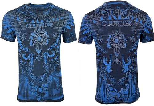 Xtreme Couture by Affliction Herren T-Shirt Schmiedeeisen Blau, Blau, XX-Large Xtreme Couture by Affliction Herren T-Shirt Schmiedeeisen Blau, Blau, XX-Large von Xtreme Couture