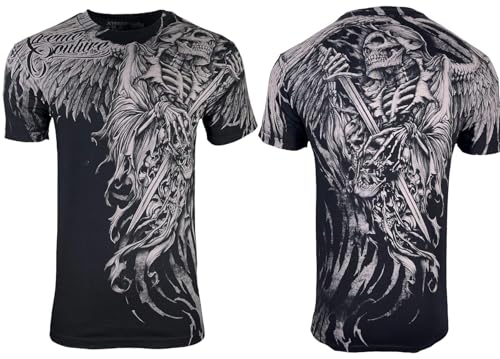 Xtreme Couture by Affliction Herren T-Shirt Wielding Death, Schwarz, L Xtreme Couture by Affliction Herren T-Shirt Wielding Death, Schwarz, L von Xtreme Couture