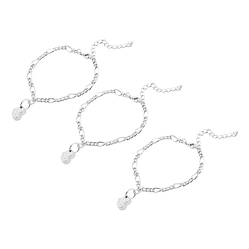 XuQiZZpp 3/4-teiliges Armband-Set, passendes Charm-Schmuck-Set, Magnet-Herz-Armband, Gliederkette für Familie von XuQiZZpp