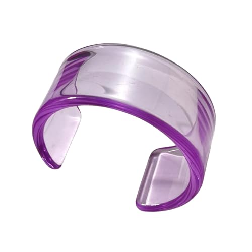 XuQiZZpp Armband aus Kunstharz, schlichtes Design, stabile Materialien, vielseitiges Accessoire, ideal für lässige oder formelle Outfits von XuQiZZpp