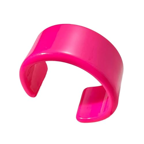 XuQiZZpp Armband aus Kunstharz, schlichtes Design, stabile Materialien, vielseitiges Accessoire, ideal für lässige oder formelle Outfits von XuQiZZpp