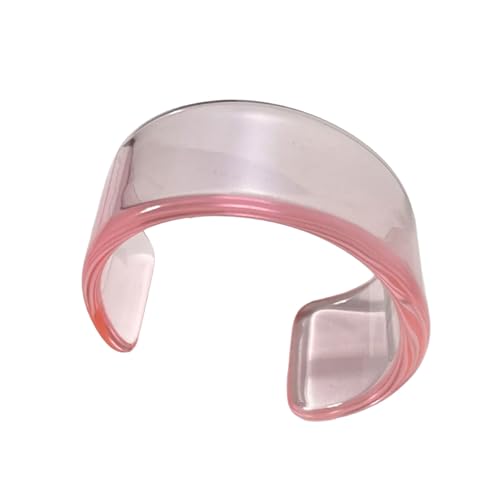 XuQiZZpp Armband aus Kunstharz, schlichtes Design, stabile Materialien, vielseitiges Accessoire, ideal für lässige oder formelle Outfits von XuQiZZpp