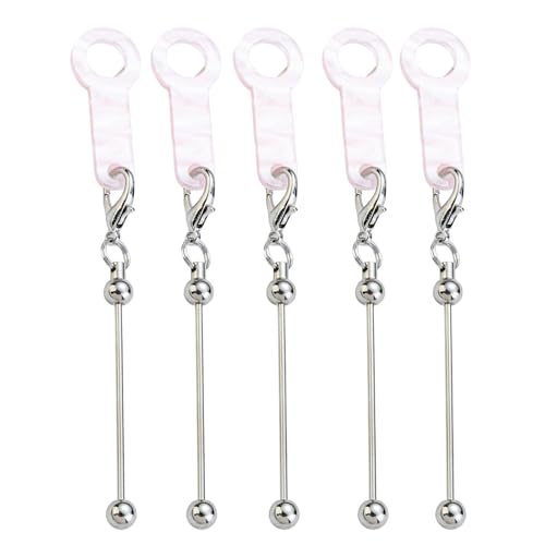 XuQiZZpp Dekorativer Perlen-Akzent für Acryl-Strohhalme, Trinkgeschirr, Perlen-Strohhalm, Charm-Adapter, Becher, baumelnder Adapter von XuQiZZpp