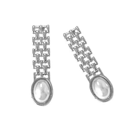 XuQiZZpp Praktische Perlenohrringe mit einzigartigem Design, Legierung, Textur, geeignet für Modebegeisterte von XuQiZZpp