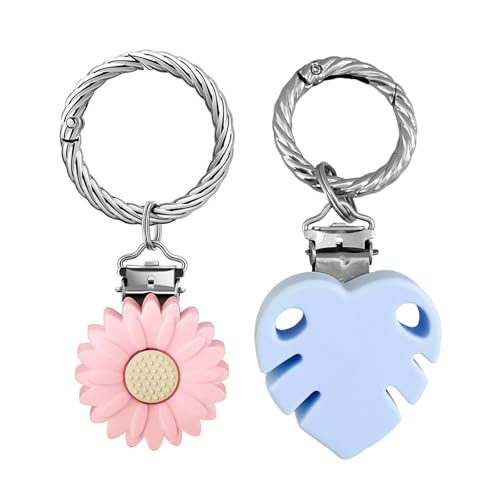 XuQiZZpp Stilvolle Doppelzweck-Blattblumenkappen-Halter, stabile Metallverarbeitung, mehrere Farben zur Auswahl von XuQiZZpp