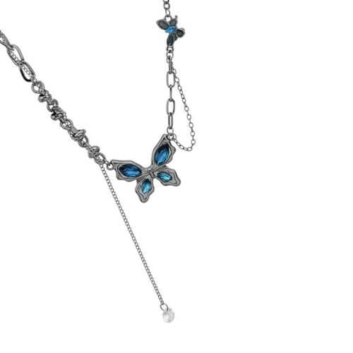 XuQiZZpp Ungeordneter Schmetterlings-Anhänger aus Legierung mit aufwendigen Metallarbeiten, geeignet für Konzerte, Ausstellungen, Veranstaltungen von XuQiZZpp