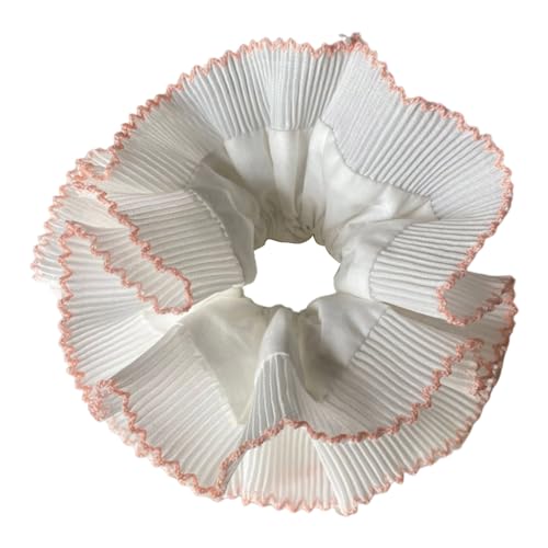 Aufwändiger gerüschter Haargummi für Damen, schöne Haargummis, mehrlagig, Haargummi, Volant, handgefertigt, Spitzen-Stirnband, Haar-Accessoire Aufwändiger gerüschter Haargummi für Damen, schöne Haargummis, mehrlagig, Haargummi, Volant, handgefertigt, Spitzen-Stirnband, Haar-Accessoire von Xuancai