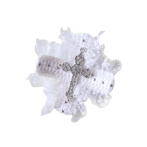 Dunkle flache Haarspange mit Kreuzen, Spitzen, Kopfbedeckung, Strauß-Clip, elegante schwarze Kreuze, Haarspange, Foto-Requisiten, Spitzen-Haarspange für Damen Dunkle flache Haarspange mit Kreuzen, Spitzen, Kopfbedeckung, Strauß-Clip, elegante schwarze Kreuze, Haarspange, Foto-Requisiten, Spitzen-Haarspange für Damen von Xuancai