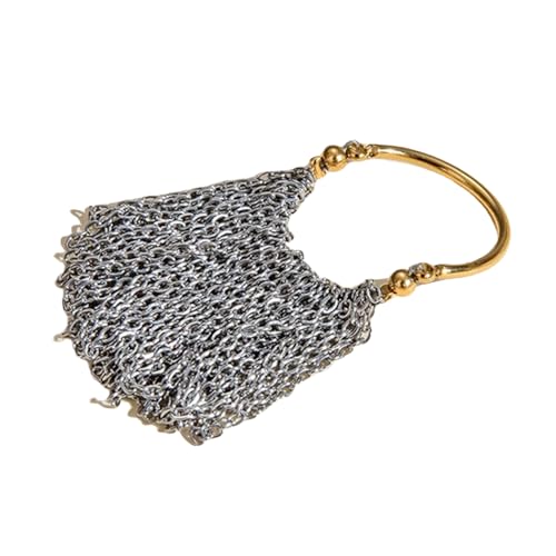 Xuancai Edelstahlringe, verstellbare Kettenfransen, Schmuck, Party-Accessoire für trendige Damen, einzigartiges Accessoire, Statement-Schmuck, Einheitsgröße, Wie beschrieben, Wie beschrieben von Xuancai