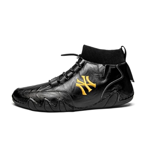 Xuanke Boxschuhe Herren Wrestling Trainingsschuhe Combat Boxers Trainer Atmungsaktiv Boxen Kampfsport Schuhe Fitnesschuhe Bodybuilding Boxing Boots38-46 (Schwarz,41) von Xuanke