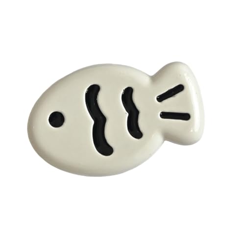 Cartoon-Katzen-Haarspange in Fischform für Damen, Harz-Haardekoration, einzigartige Haarteile, modisches Haar-Accessoire von Xuanxi