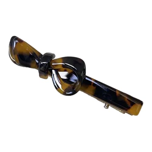 Haarspange mit Schleife aus Acetat, einfache Seite, Hochzeit, Damen, Haarspange für verschiedene Anlässe von Xuanxi