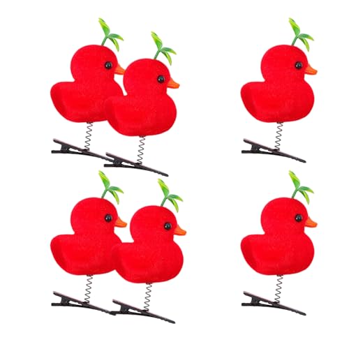 Süße Haarspange mit niedlichem Blatt, Enten-Haarnadeln, Haarspangen, Mädchen-Haarnadeln, 2000er-Jahre-Trend von Xuanxi