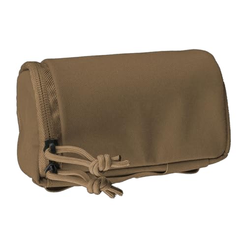 Xuanxi Aufbewahrungstasche für Nachtsichtbrillen mit Nylon gepolsterte Taktikale Molles NVG Tasche Nachtsichtbrille Schutzhülle, braun von Xuanxi