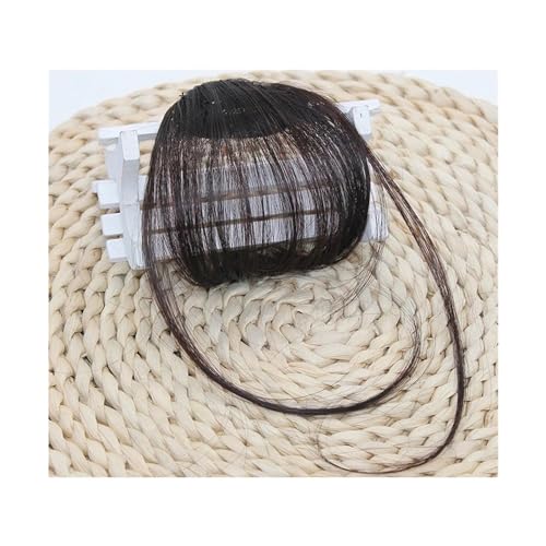 Clip in Pony Gefälschte Luft Pony Haar Styling Werkzeuge Haar Clip-In Verlängerung Synthetische Haar Gefälschte Fransen Natürliche Falsche Haarteil Frauen Clip In Pony Haarspange in Pony(Color:Style1 von Xumh2024-3