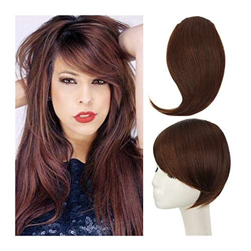 Clip in Pony Seitlicher Pony, dicker seitlicher Pony, Clip-in-Pony, synthetischer gerader Pony, gefälschte Fransen, geschwungene Pony-Erweiterungen, modisches natürliches Aussehen, Haarteil for Frauen Clip in Pony Seitlicher Pony, dicker seitlicher Pony, Clip-in-Pony, synthetischer gerader Pony, gefälschte Fransen, geschwungene Pony-Erweiterungen, modisches natürliches Aussehen, Haarteil for Frauen von Xumh2024-3