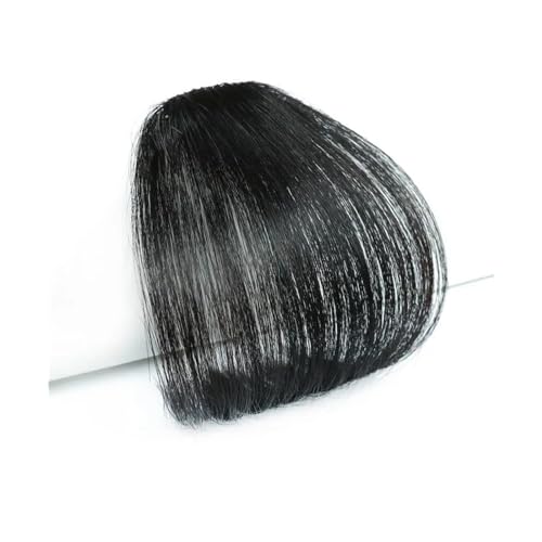 Clip in Pony Synthetische Air Bangs Haarteil Frauen Mini Fake Bangs Schwarz Braun Haarteil Verlängerung for Mädchen Haarspange in Pony(Color:20-2) von Xumh2024-3