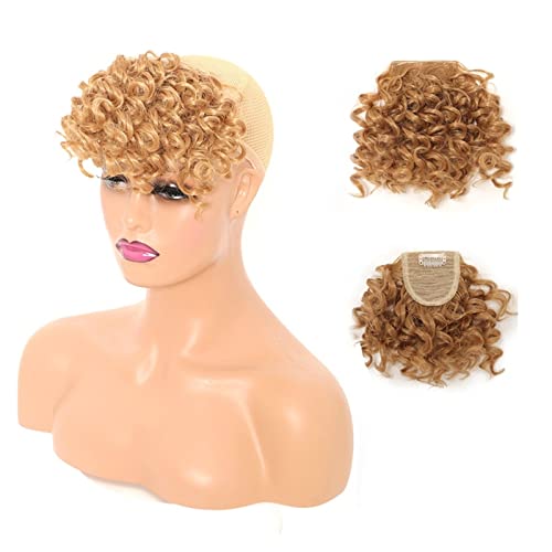 Clip in Pony Synthetischer Haar-Pony, Afro-verworrener lockiger Pony for schwarze Frauen, lockige gefälschte Fransen-Clips in Pony-Perücke, natürliche weiche synthetische Faser, Haar-Accessoires Haars Clip in Pony Synthetischer Haar-Pony, Afro-verworrener lockiger Pony for schwarze Frauen, lockige gefälschte Fransen-Clips in Pony-Perücke, natürliche weiche synthetische Faser, Haar-Accessoires Haars von Xumh2024-3