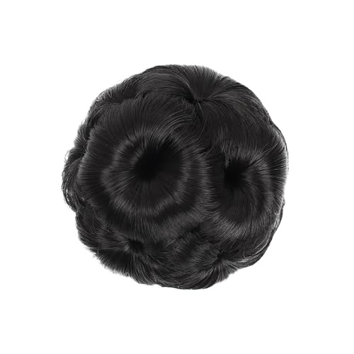 Haarknoten Synthese Klaue Clip Chignon Verlängerung Clip in Haar Frauen Haarteil Lockiges Haar Dutt Mode Haar Tasche Haar Verlängerung Haar bandss Haarschmuck Damen(Color:1pcs) von Xumh2024-3