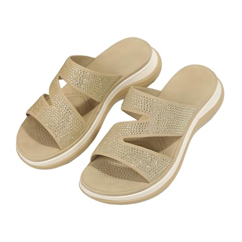 Xumilala Damen Flip Flops Strass Dicken sohlen Große Größe Licht Süße Pantoletten Leichte Elegante Sommer Hausschuhe Schuhe Orthopädische Slides Lässige Sandalen Plattform Slipper 2025 Sommer Xumilala Damen Flip Flops Strass Dicken sohlen Große Größe Licht Süße Pantoletten Leichte Elegante Sommer Hausschuhe Schuhe Orthopädische Slides Lässige Sandalen Plattform Slipper 2025 Sommer von Xumilala