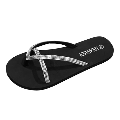 Xumilala Damen Flip Flops helle Strass Casual Outdoor Elegante Frühling Sommer Strand klassische Hausschuhe Schuhe Slides Sandalen Plattform Slipper Pantoletten 2025 Xumilala Damen Flip Flops helle Strass Casual Outdoor Elegante Frühling Sommer Strand klassische Hausschuhe Schuhe Slides Sandalen Plattform Slipper Pantoletten 2025 von Xumilala