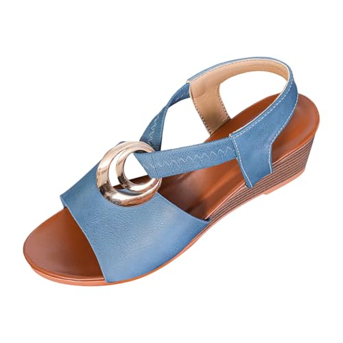 Xumilala Damen Sandalen Plateau-Keilsandalen Frauen Elegante Leichte Bequeme Mode Offene Zehenpartie Sommer Riemen lässige Urlaubssandalen Erhöhen die Höhe Retro Resort Schuhe Walking 2025 Xumilala Damen Sandalen Plateau-Keilsandalen Frauen Elegante Leichte Bequeme Mode Offene Zehenpartie Sommer Riemen lässige Urlaubssandalen Erhöhen die Höhe Retro Resort Schuhe Walking 2025 von Xumilala