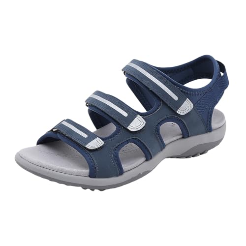 Xumilala Damen Sandalen im Sportstil Orthopädische Frauen Sommer Leichte Bequeme Mode Schuhe Erschleißfeste Flache Offene Zehenpartie Rutschfeste Strand Schuhe Walking Wandersandalen 2025 Xumilala Damen Sandalen im Sportstil Orthopädische Frauen Sommer Leichte Bequeme Mode Schuhe Erschleißfeste Flache Offene Zehenpartie Rutschfeste Strand Schuhe Walking Wandersandalen 2025 von Xumilala