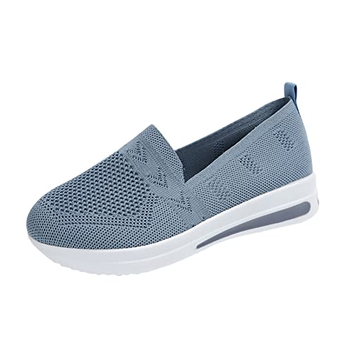 Xumilala Damen Slip on Sneaker Modische Atmungsaktive Mesh-Freizeit Sportschuhe mit dicken Sohlen Turnschuhe Leicht Laufschuhe Bequeme Arch Support Schuhe Xumilala Damen Slip on Sneaker Modische Atmungsaktive Mesh-Freizeit Sportschuhe mit dicken Sohlen Turnschuhe Leicht Laufschuhe Bequeme Arch Support Schuhe von Xumilala