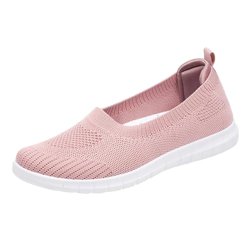 Xumilala Damen Sneaker Damenschuhe Flache Atmungsaktiv Slip-On-Freizeitschuhe weiche Sohle Stoffschuhe Schuhe Turnschuhe Leicht Laufschuhe Sportschuhe von Xumilala