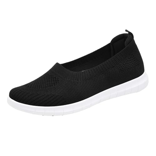 Xumilala Damen Sneaker Damenschuhe Flache Atmungsaktiv Slip-On-Freizeitschuhe weiche Sohle Stoffschuhe Schuhe Turnschuhe Leicht Laufschuhe Sportschuhe von Xumilala