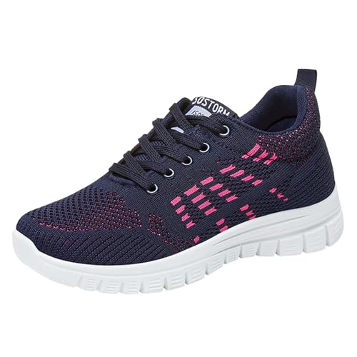 Xumilala Damen-Sneaker Damenschuhe Laufschuhe Tennisschuhe rutschfest fürs Gehen Fitnessstudio Workout Sportlich Bequem modisch Saport Freizeitschuh von Xumilala